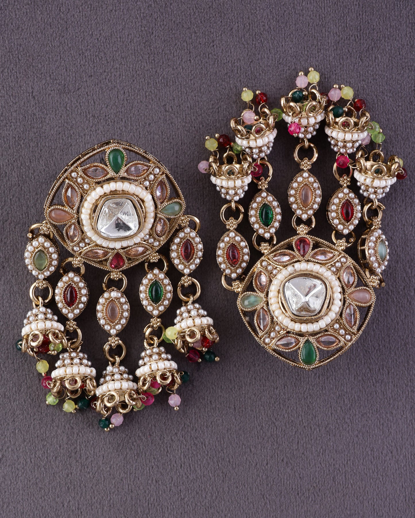Multi Mahnoor Designer Earring