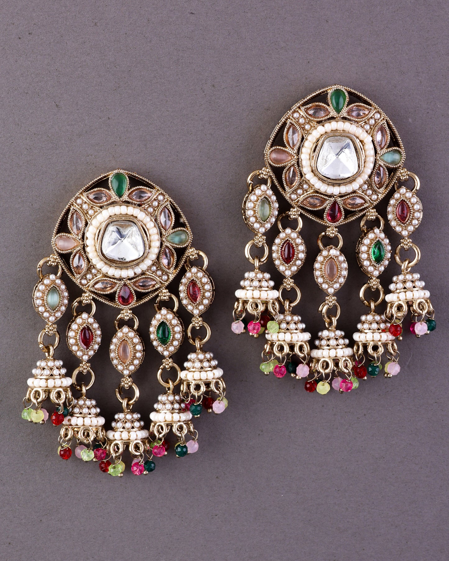 Multi Mahnoor Designer Earring