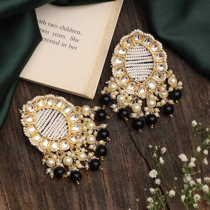 Black Aashna Earring