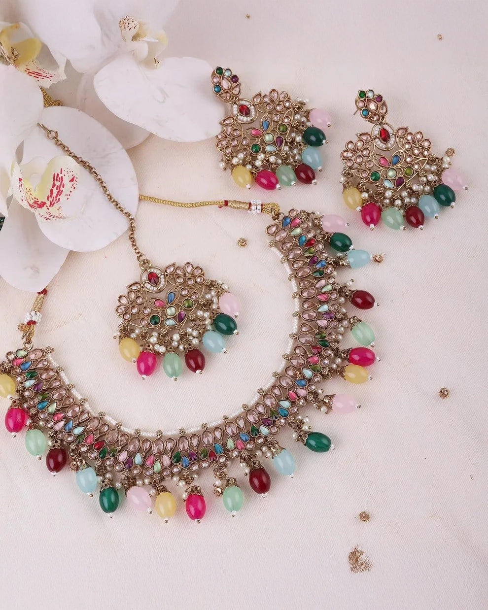 Jaskirat Ethnic Diamond Choker