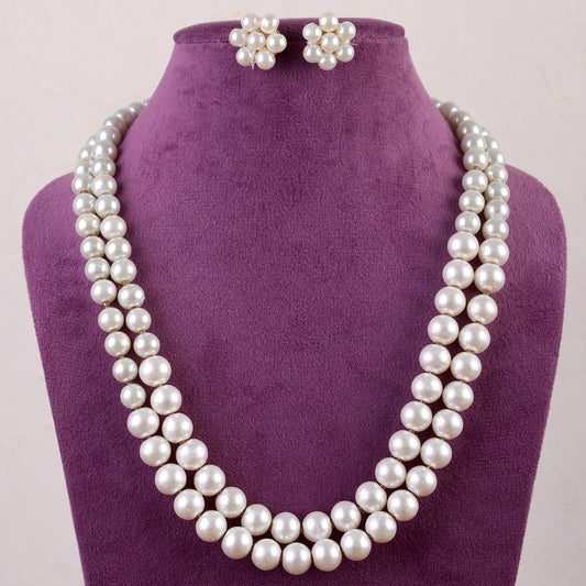 Anusha Pearl Necklace – 2 Layer