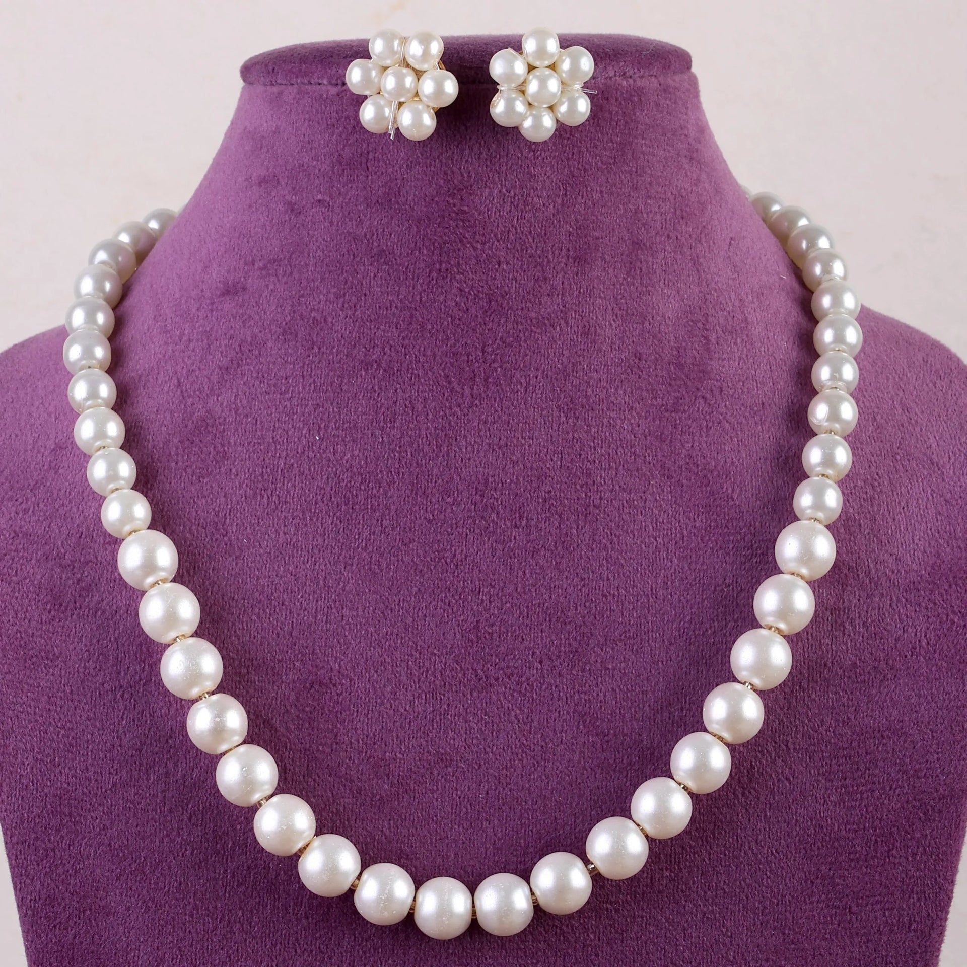 Anusha Pearl Necklace – 1 Layer