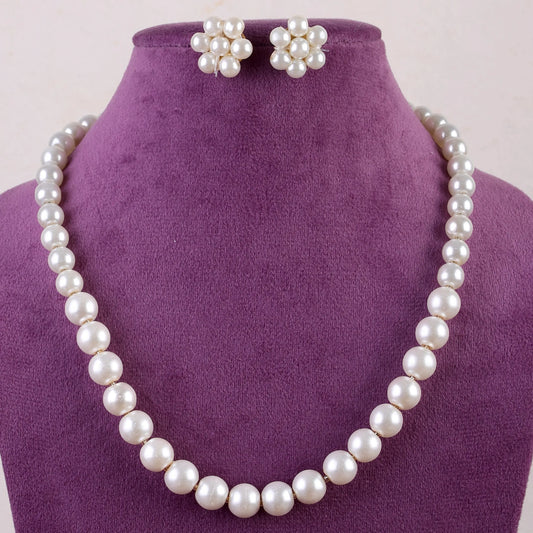Anusha Pearl Necklace – 1 Layer