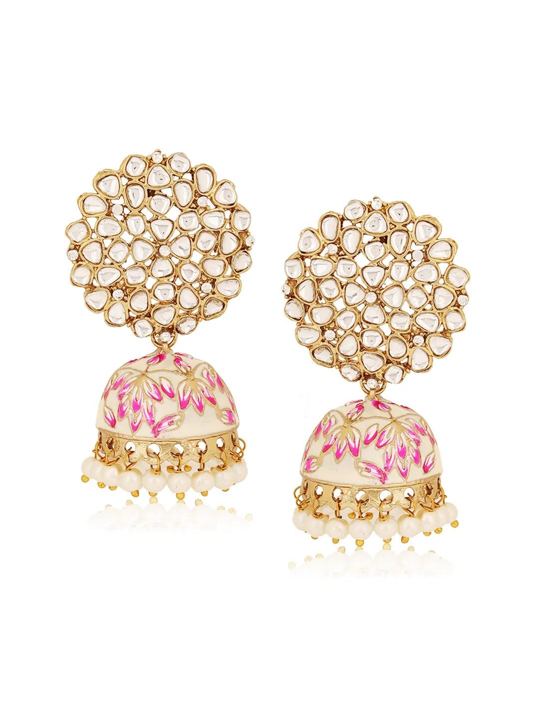 Off White Jashn Jhumka