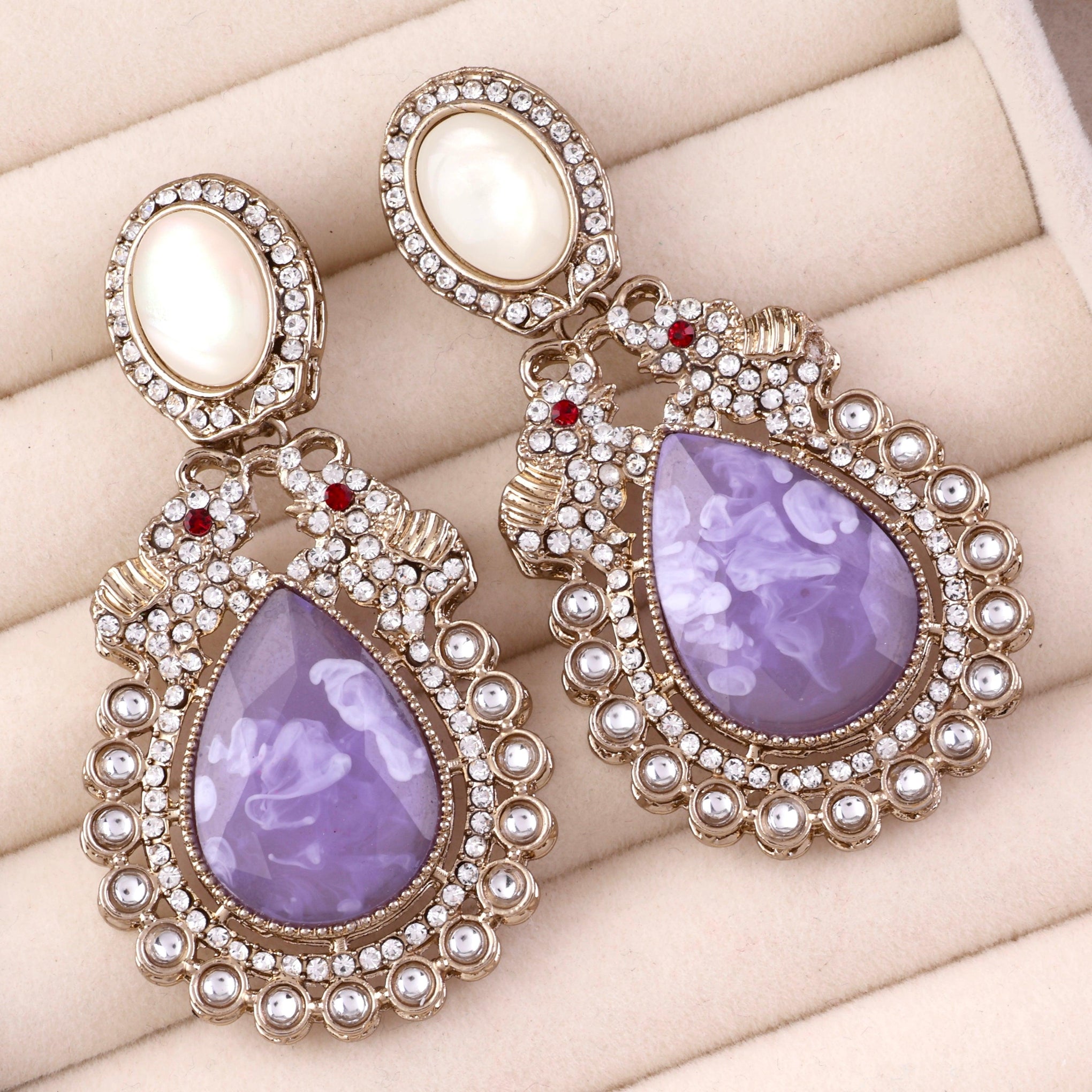 Lilac Daniel Zircon Earring