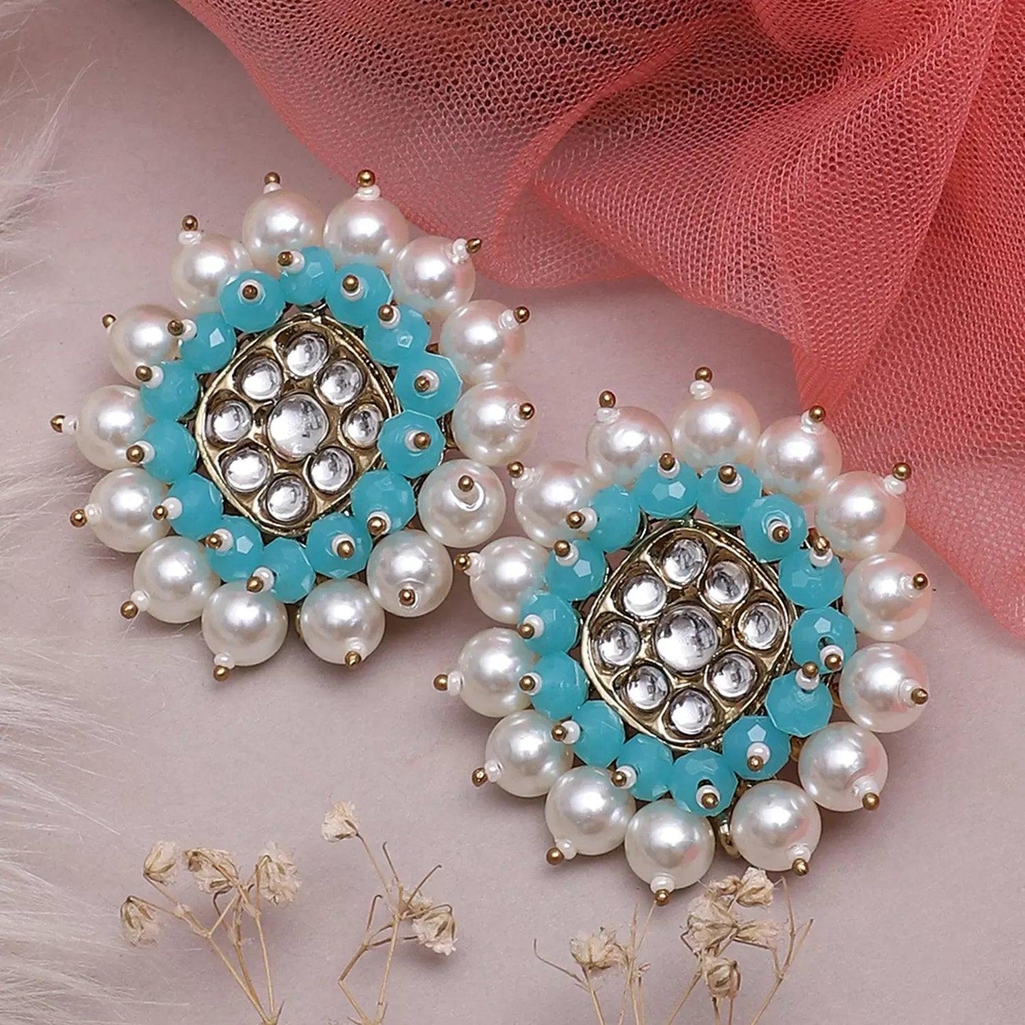 Turquoise Urvashi Stud