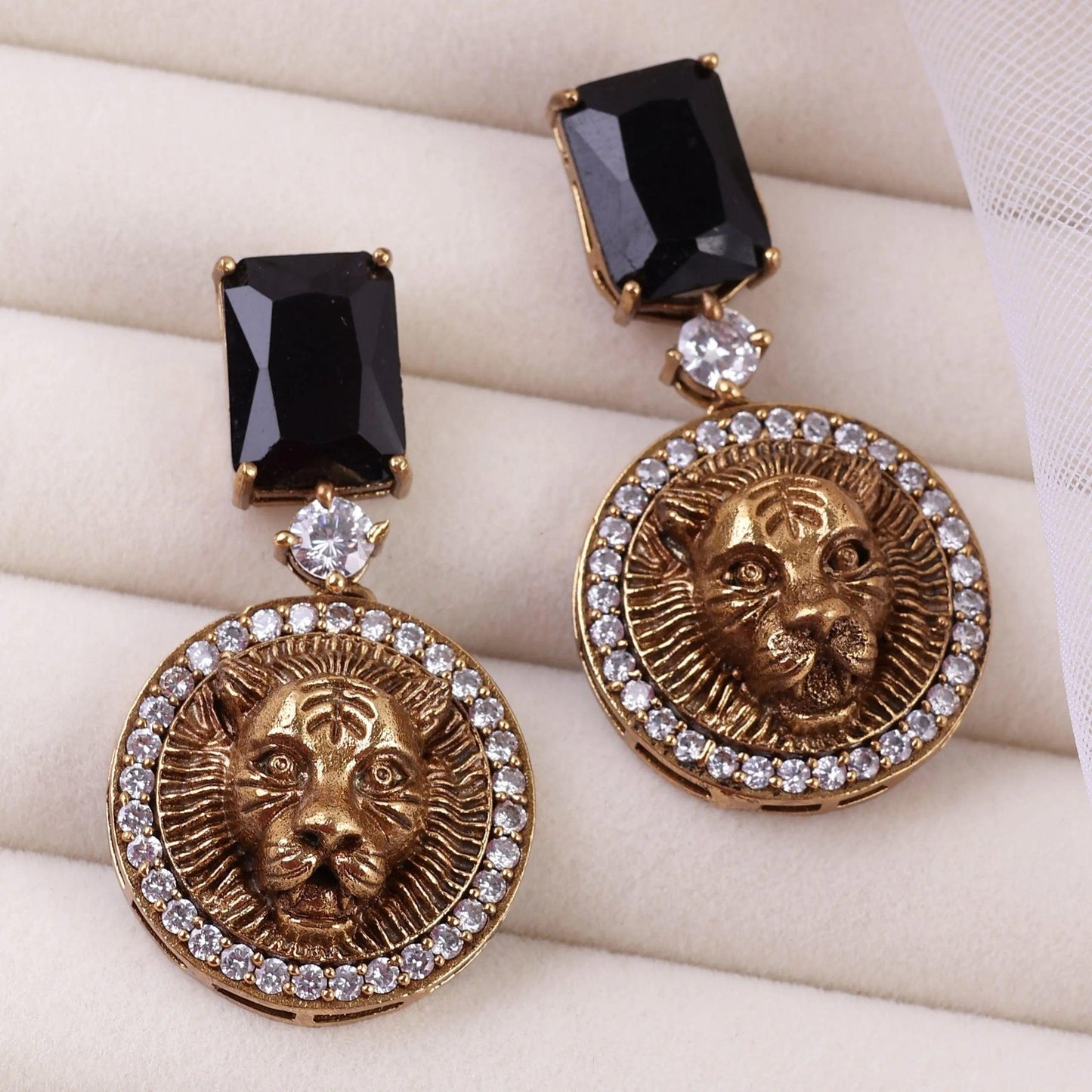 Black Shriya Designer Earring