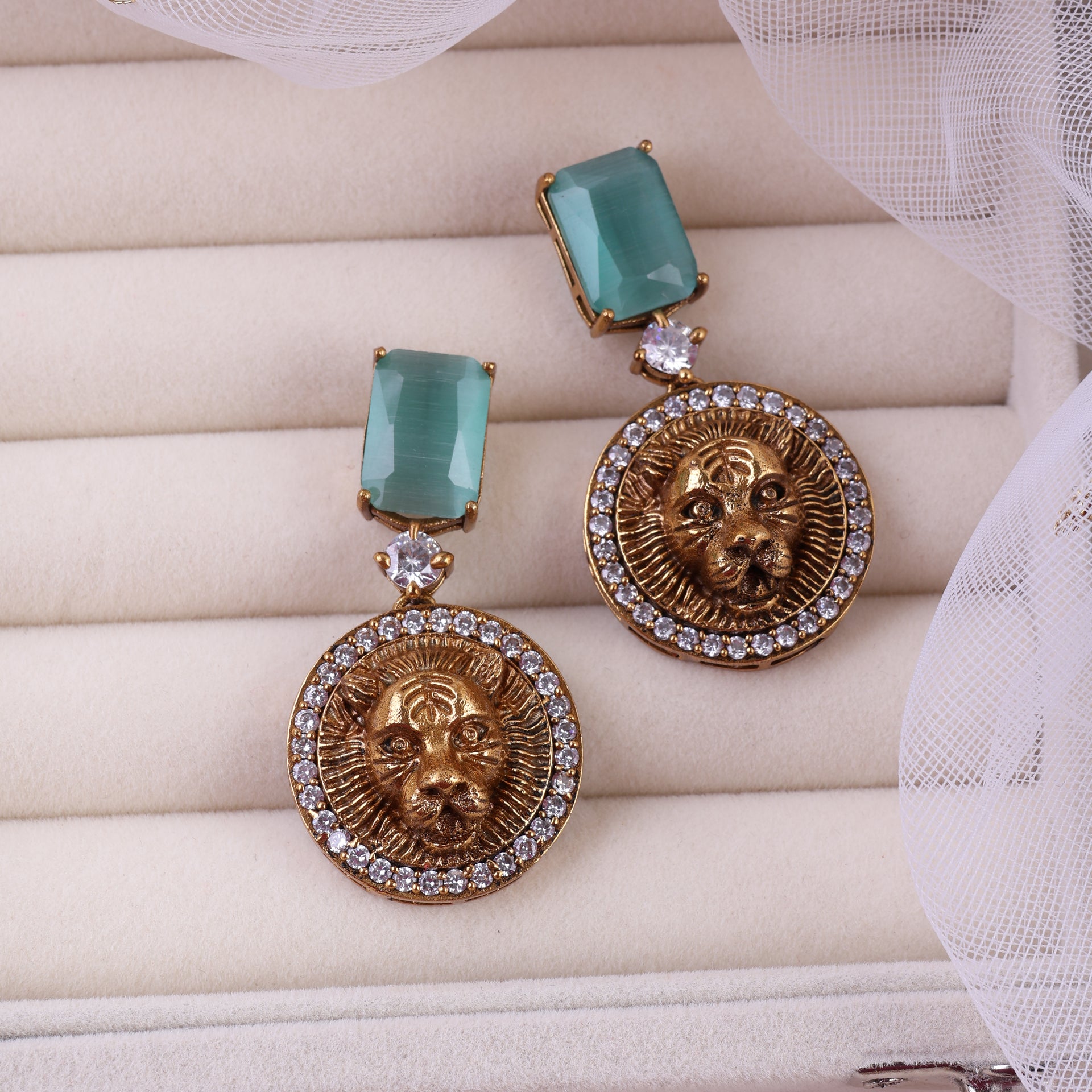 Mint Shriya Designer Earring