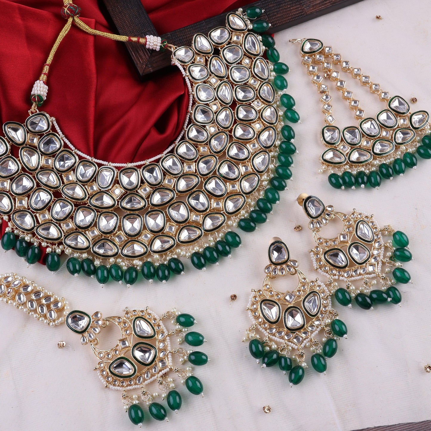 Green Krutika Necklace