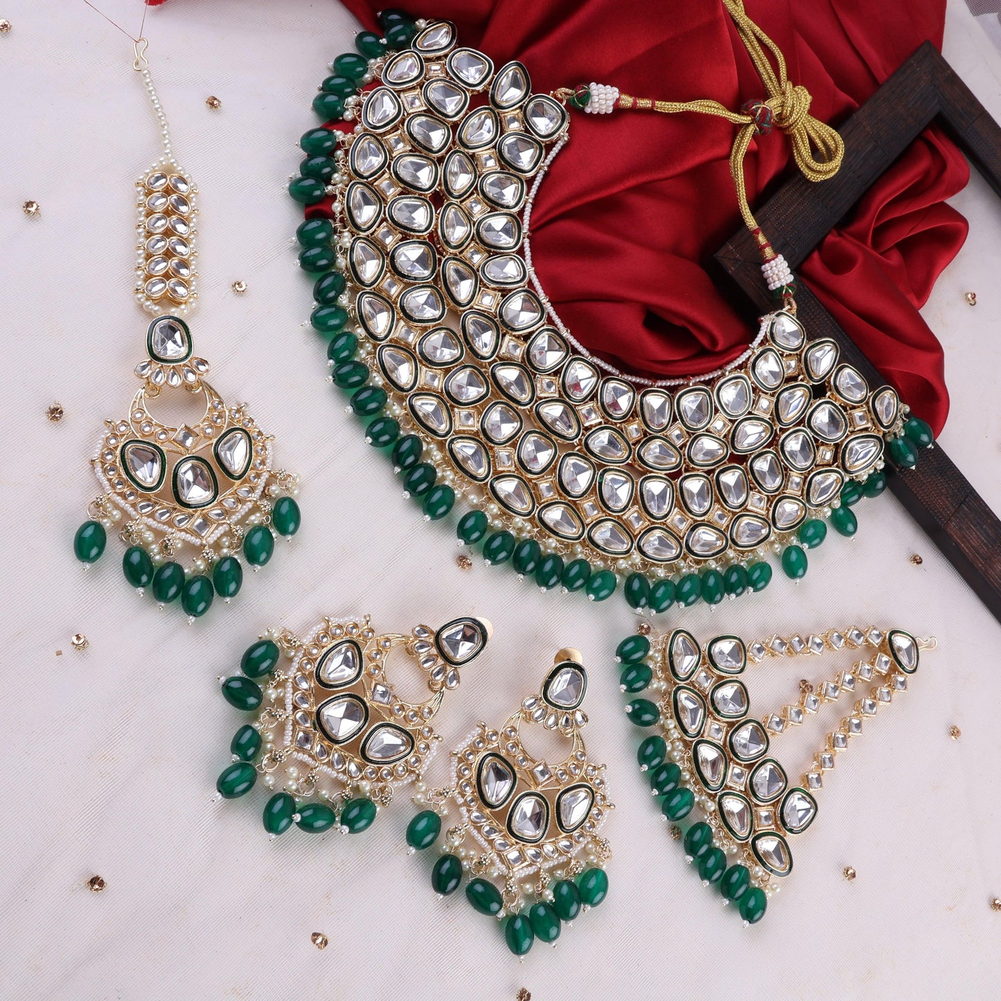 Green Krutika Necklace