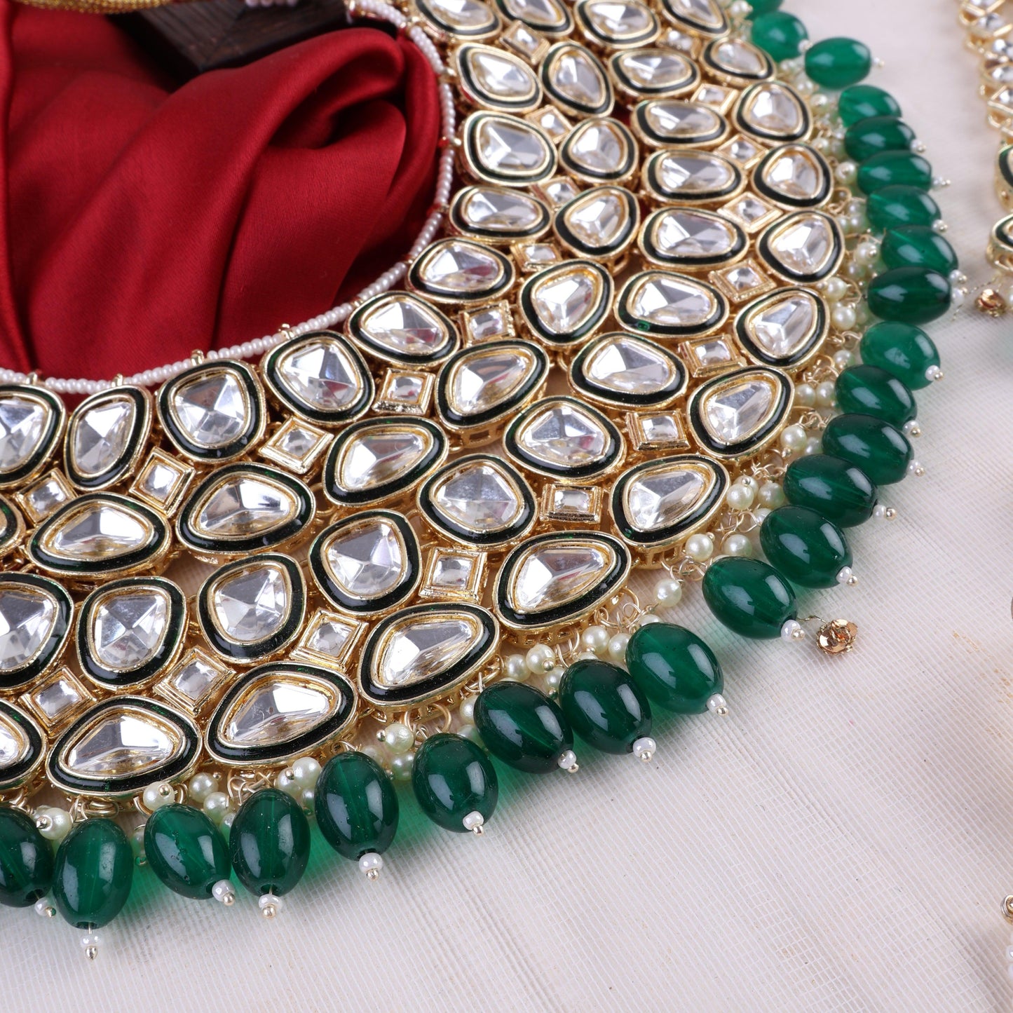 Green Krutika Necklace