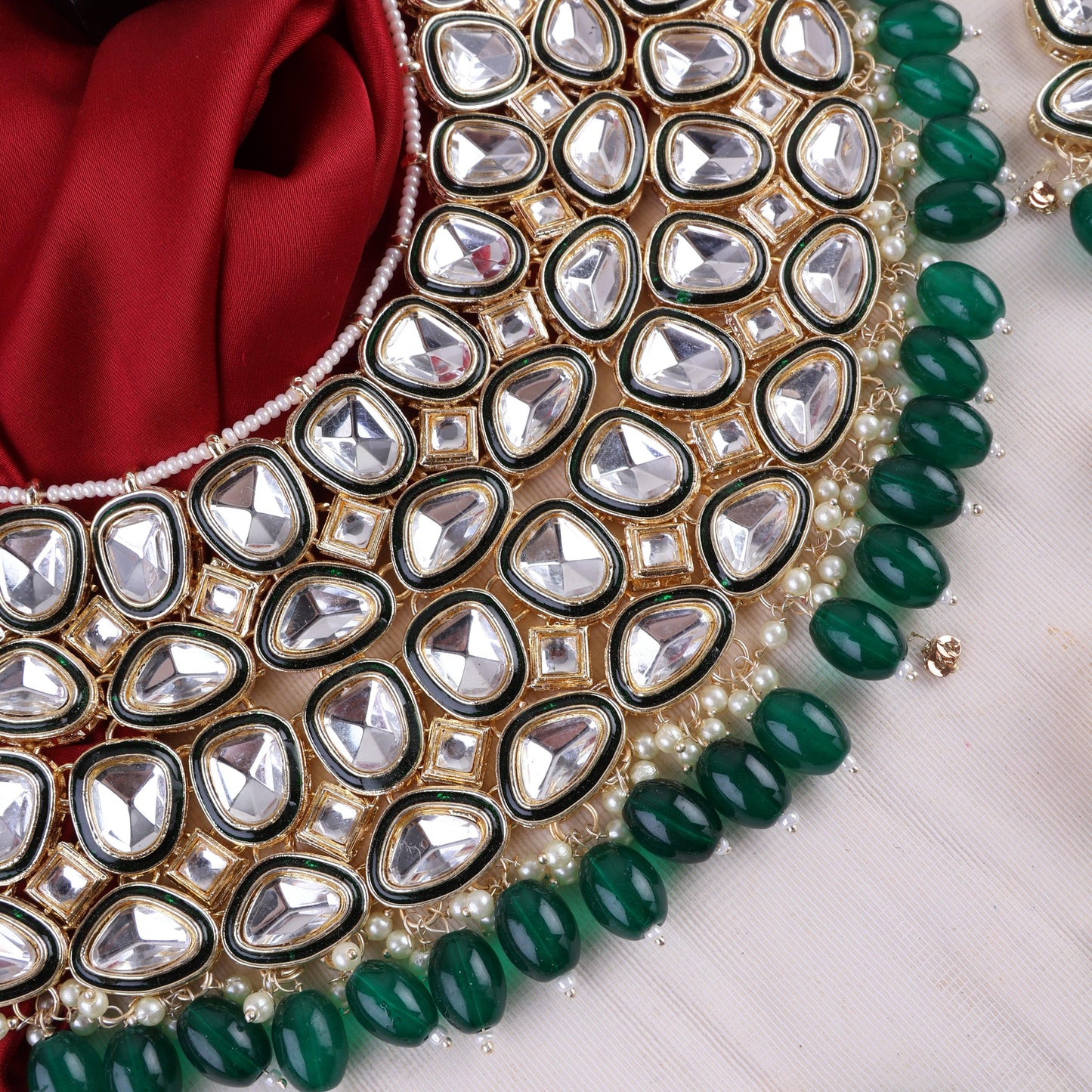 Green Krutika Necklace