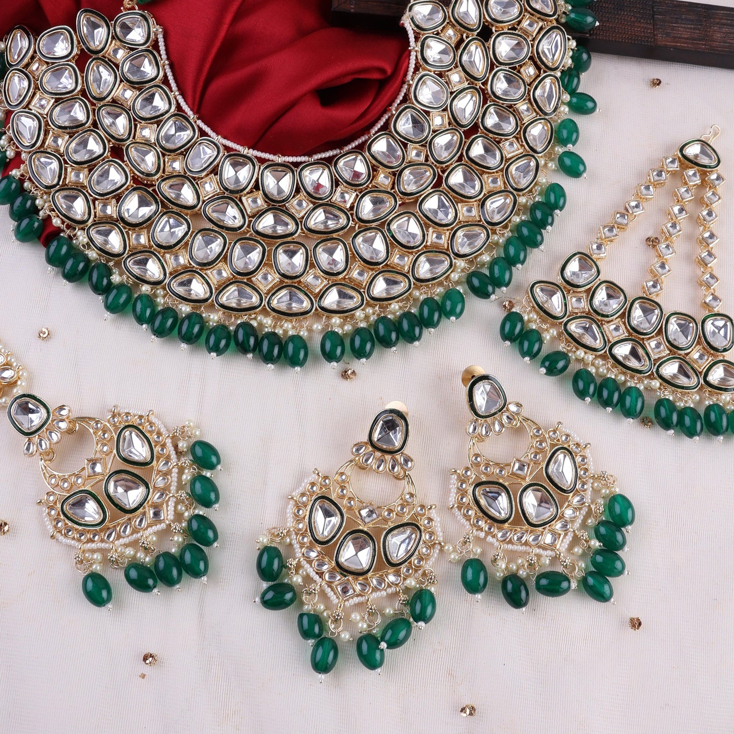 Green Krutika Necklace