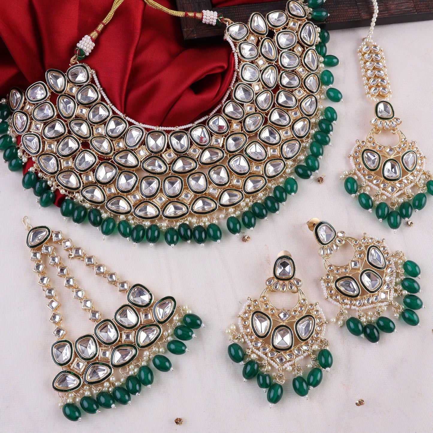 Green Krutika Necklace