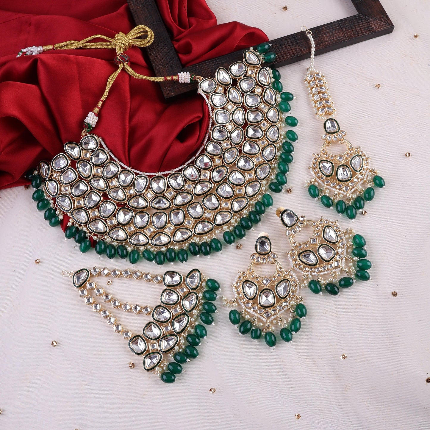 Green Krutika Necklace