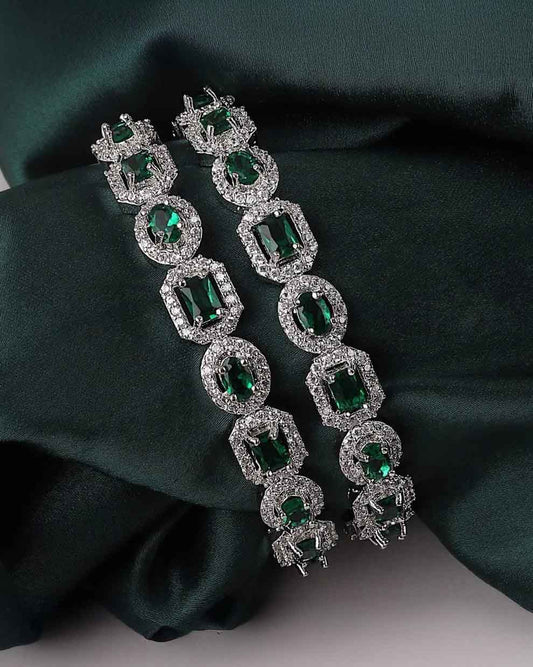 Emerald Asma AD Bangle