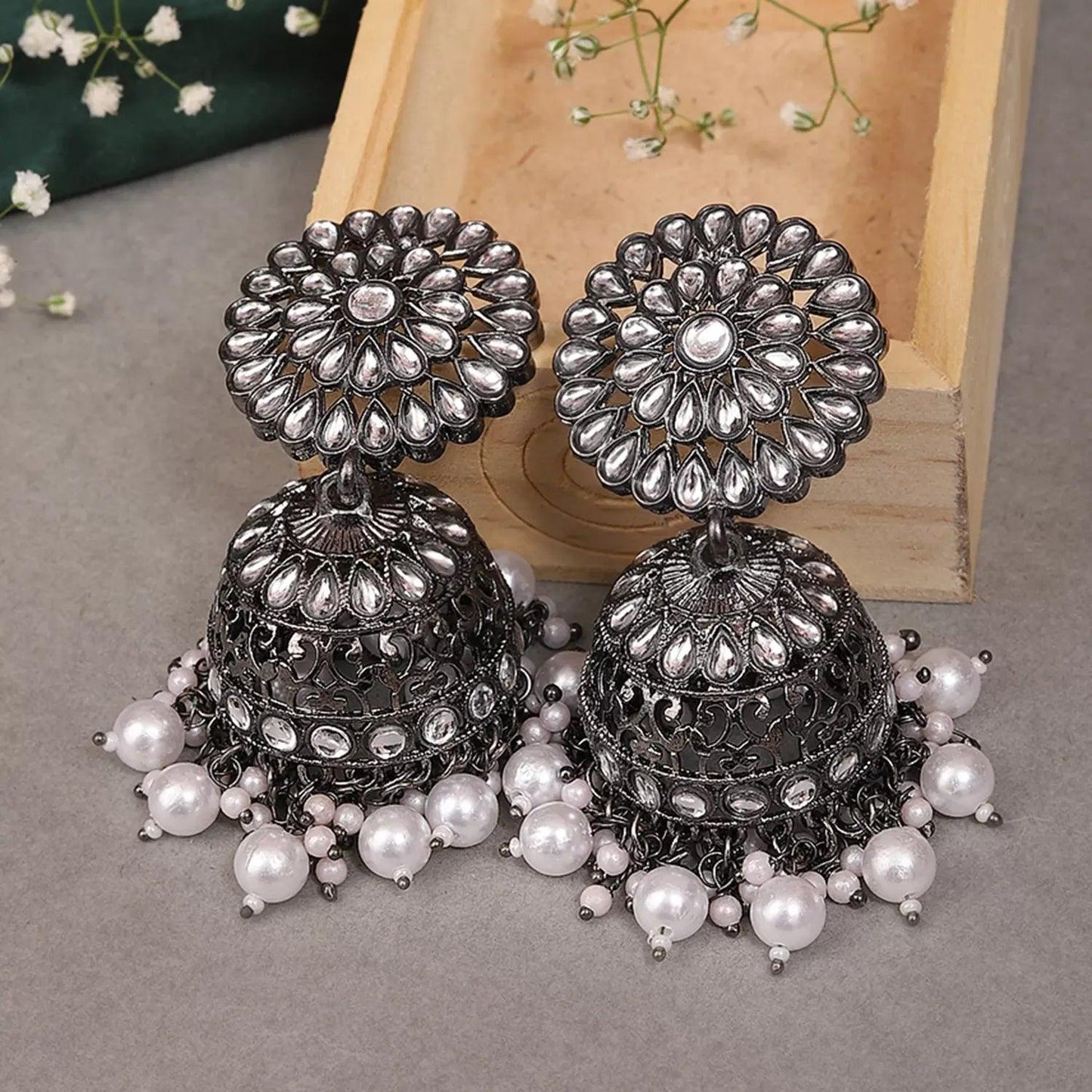 Black Naira Jhumka