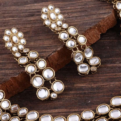 Anushka Sharma Inspired Kundan Necklace with Earring
