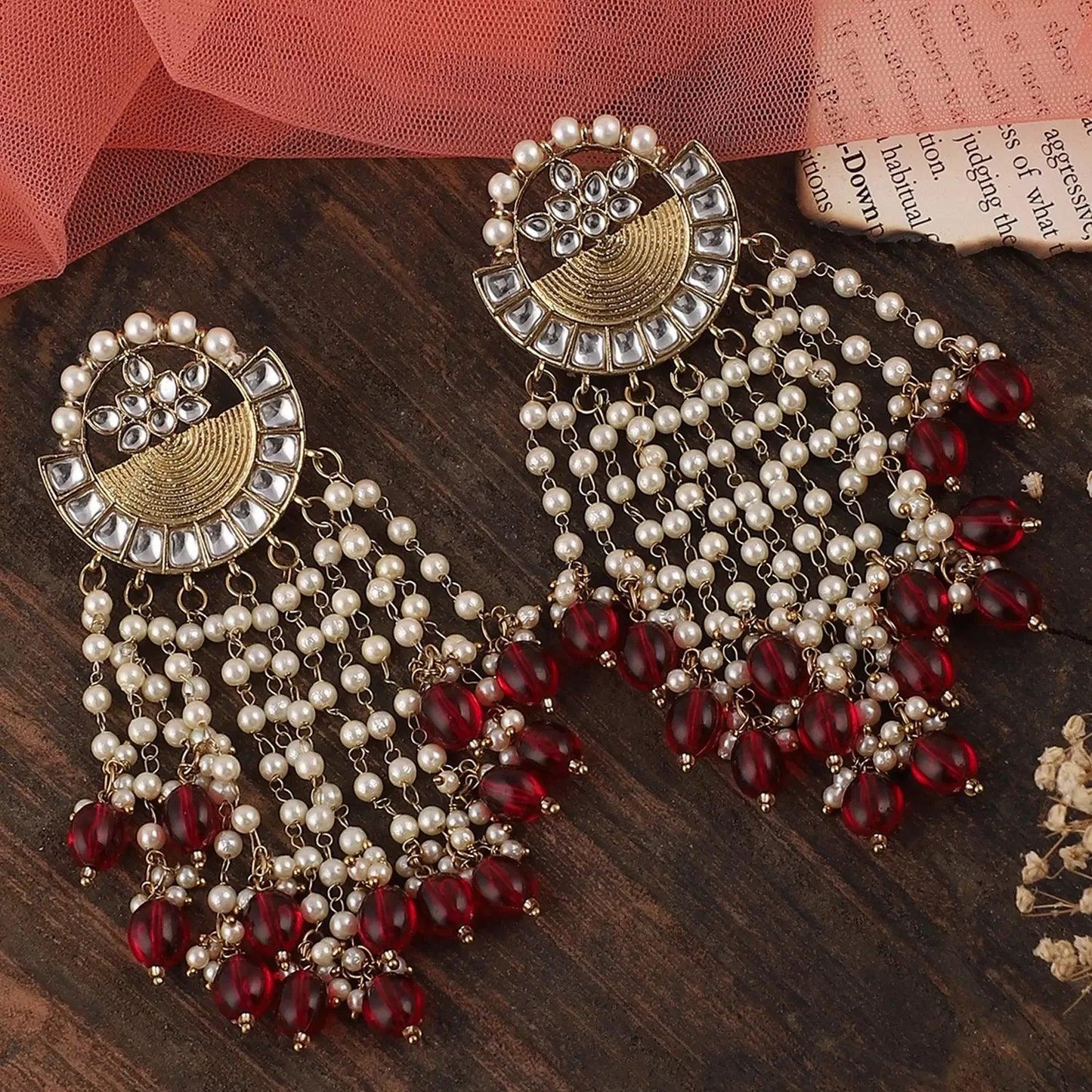 Ruby Ishan Earring