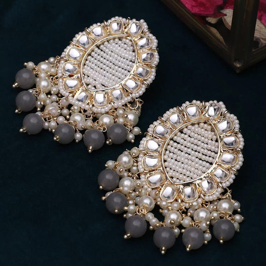 Grey Aashna Earring