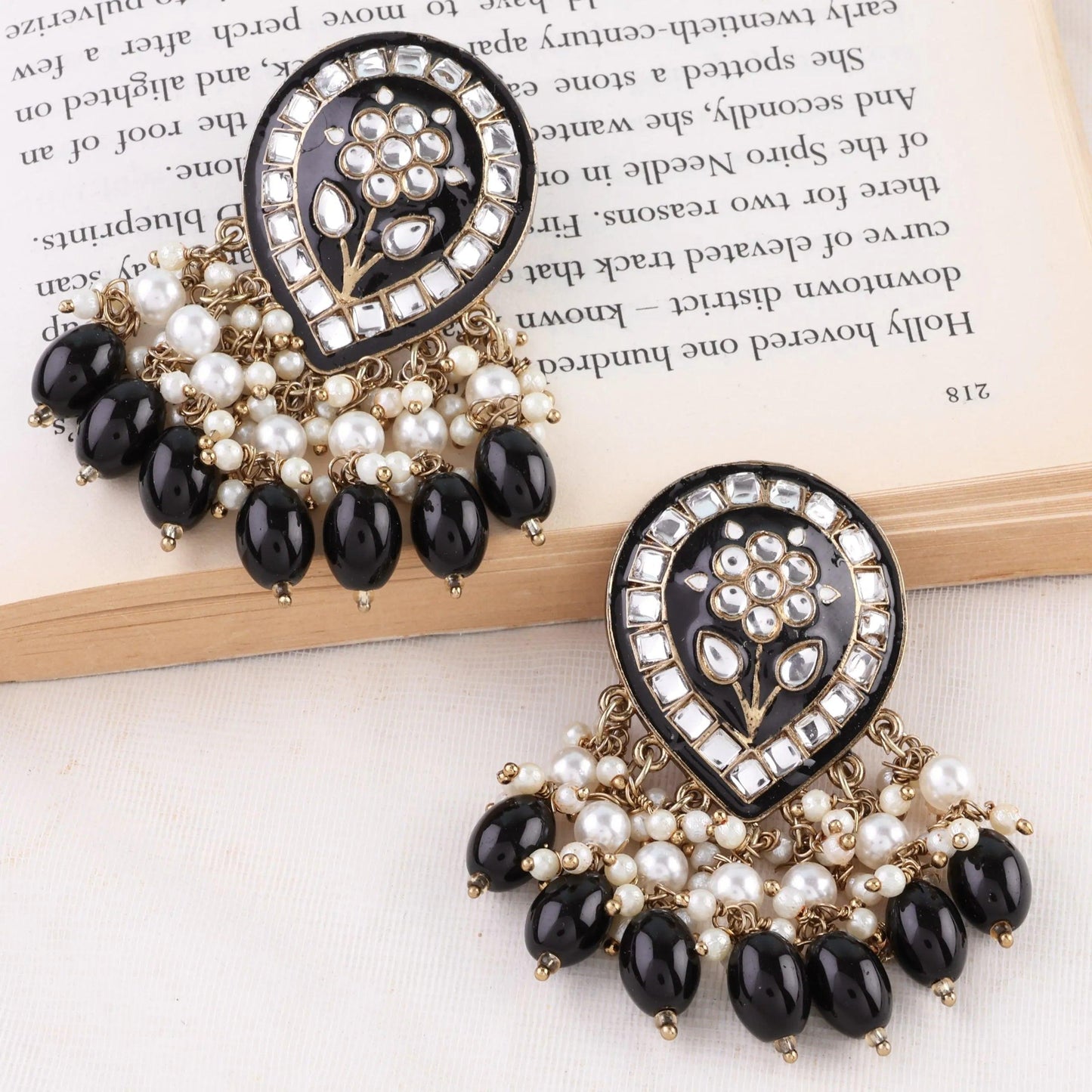 Black Maitreyi Earring