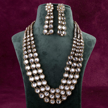 Anushka Sharma Inspired Kundan Necklace with Earring