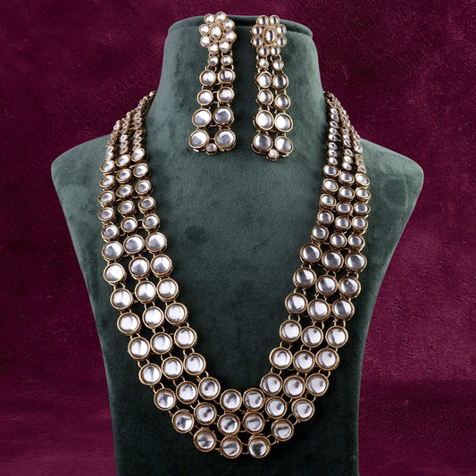 Anushka Sharma Inspired Kundan Necklace with Earring
