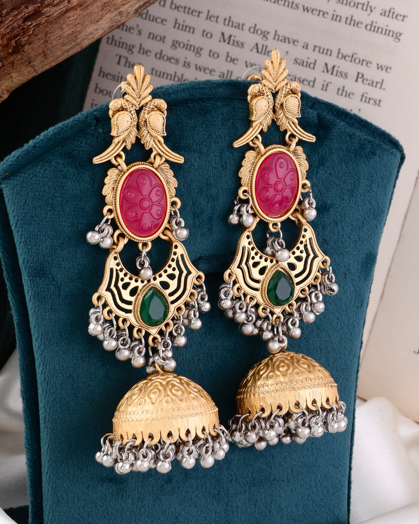 Priyanka Designer Earring Brass Lookalike