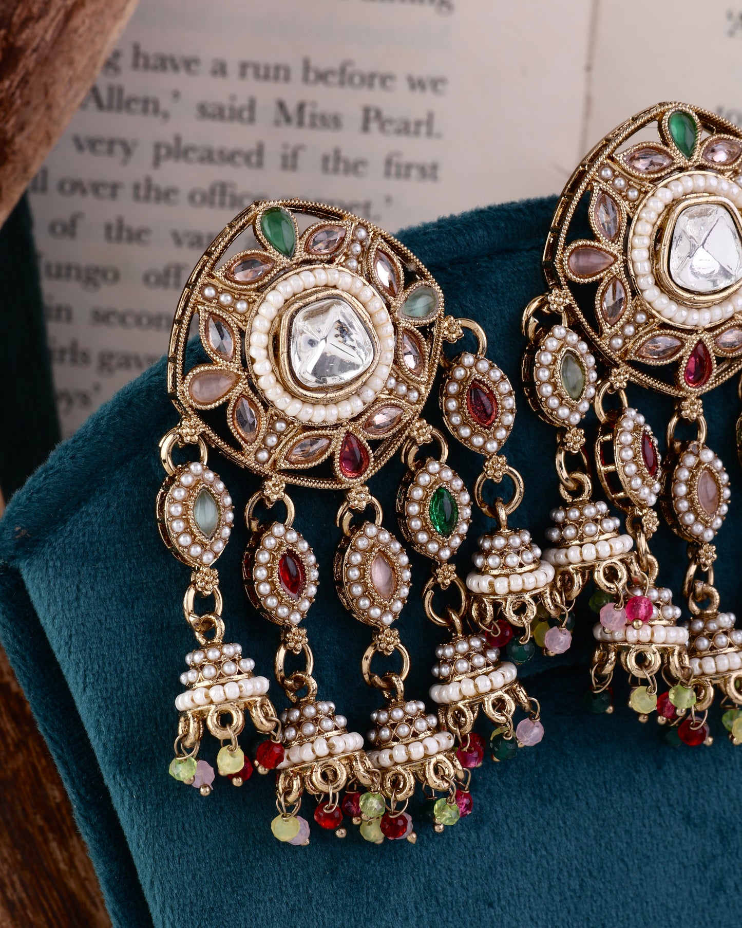 Multi Mahnoor Designer Earring