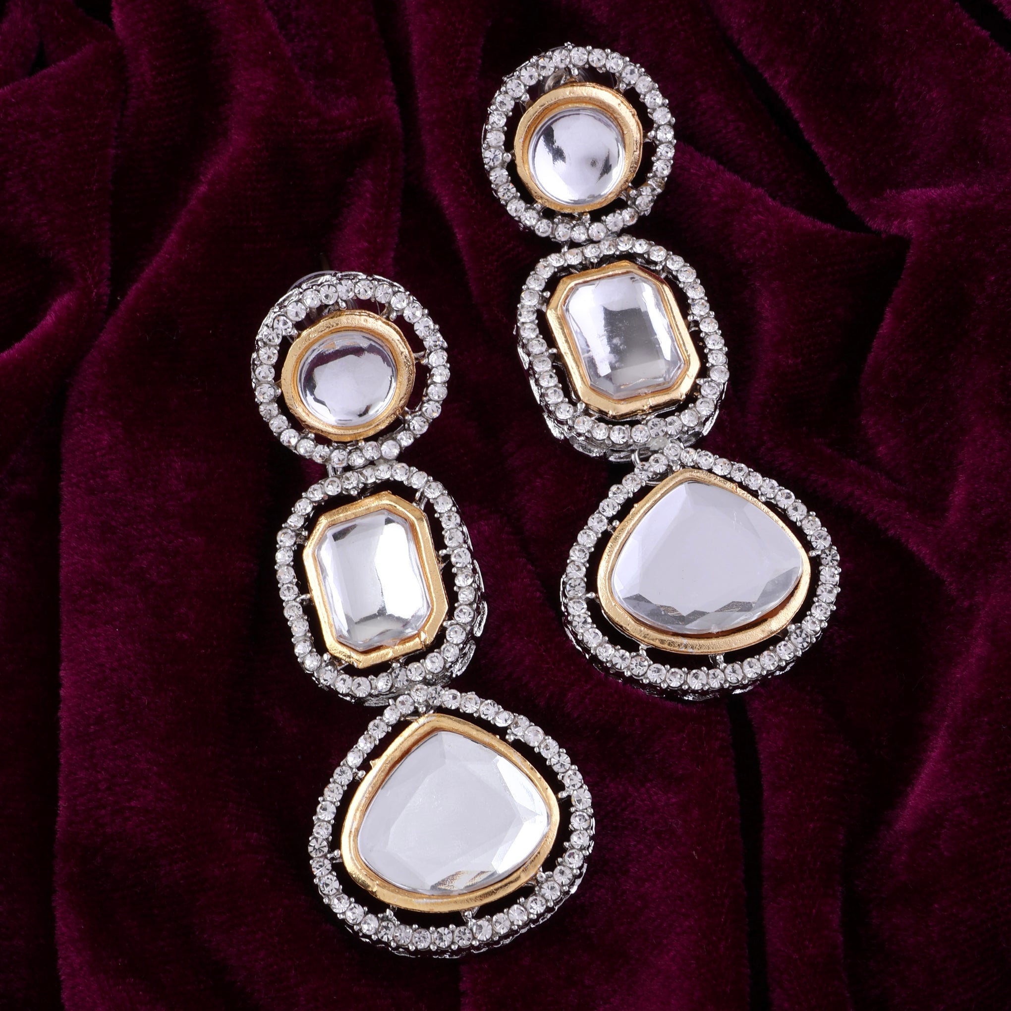 Ruhi Polki Dupe Earring