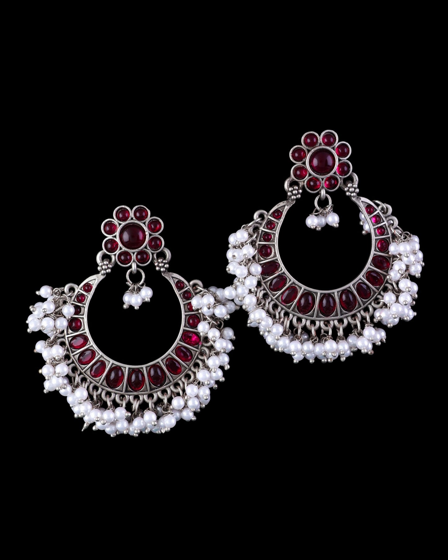 Ruby Saroj Kumud Earring