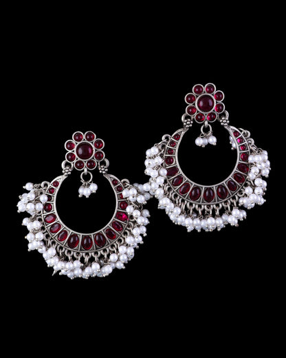 Ruby Saroj Kumud Earring