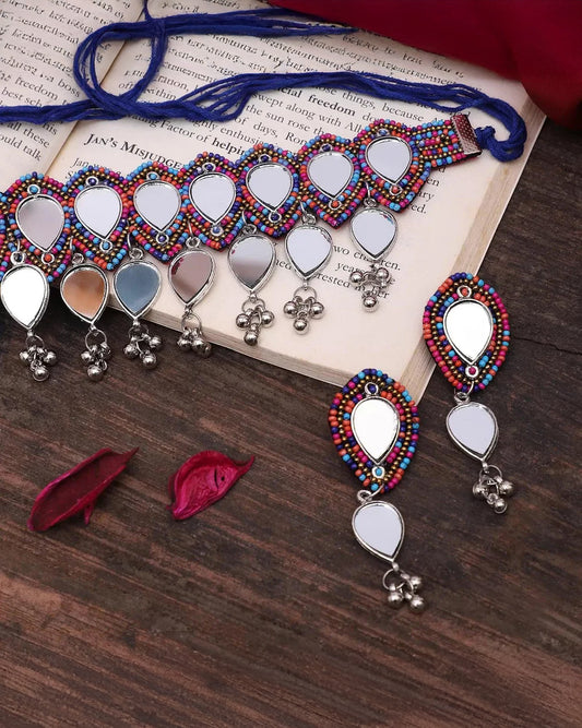 Multi Jessa Boho Mirror Set