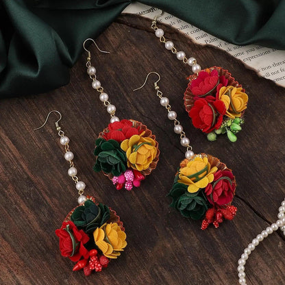 Multi Shade Flower Teeka