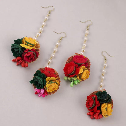 Multi Shade Flower Teeka