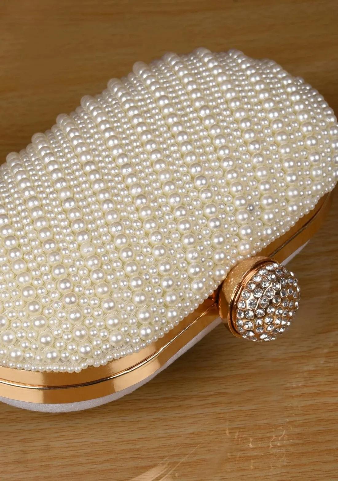 Laveena Pearl Clutch