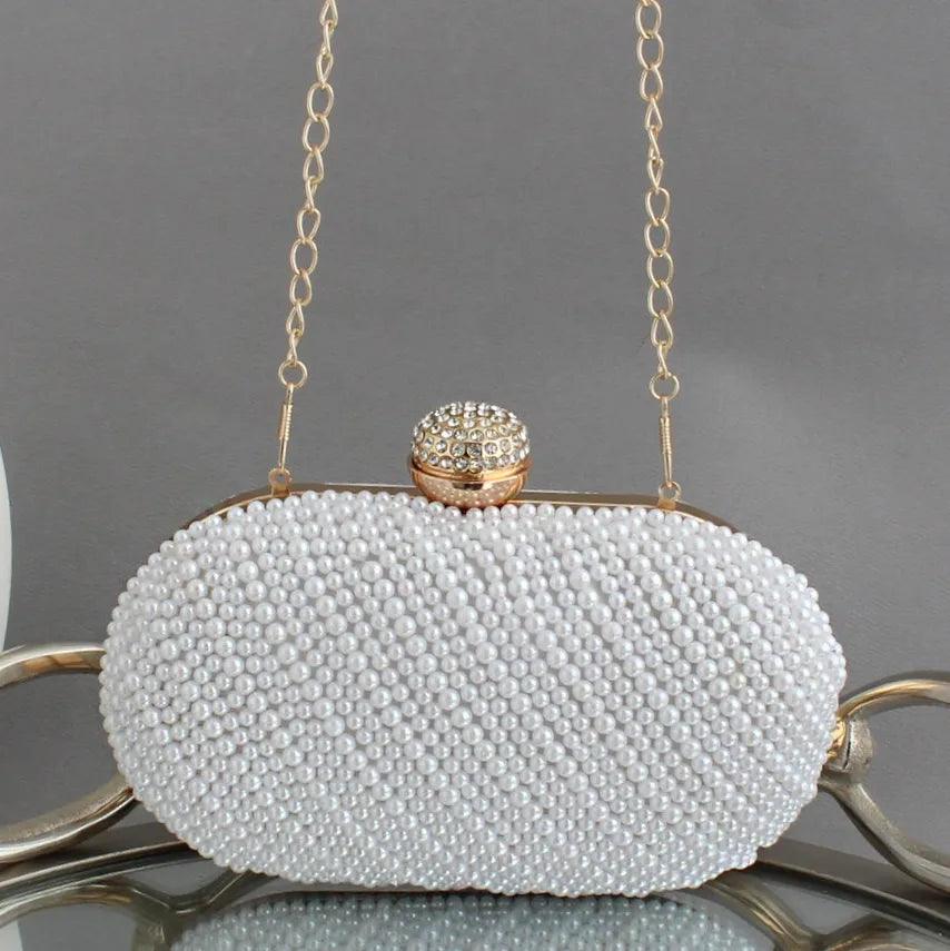 Laveena Pearl Clutch