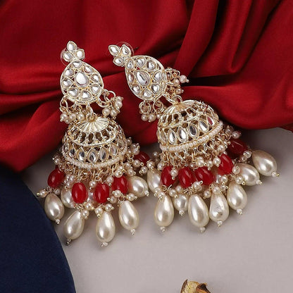 Red Meera Royal Necklace