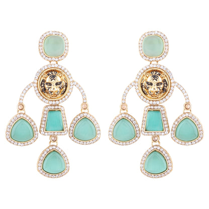 Mint Sabya Designer Earring