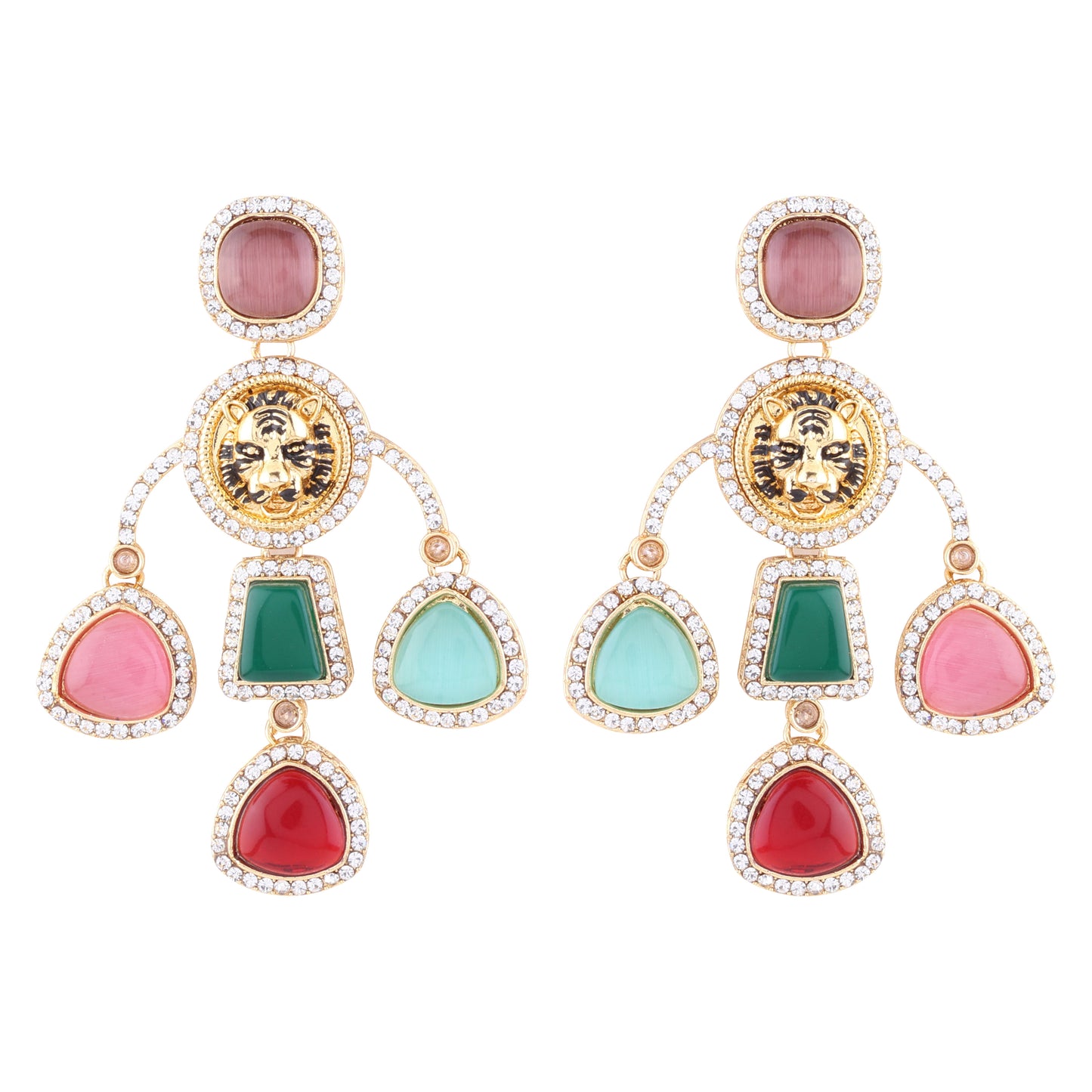 Multi Sabya Designer Earring