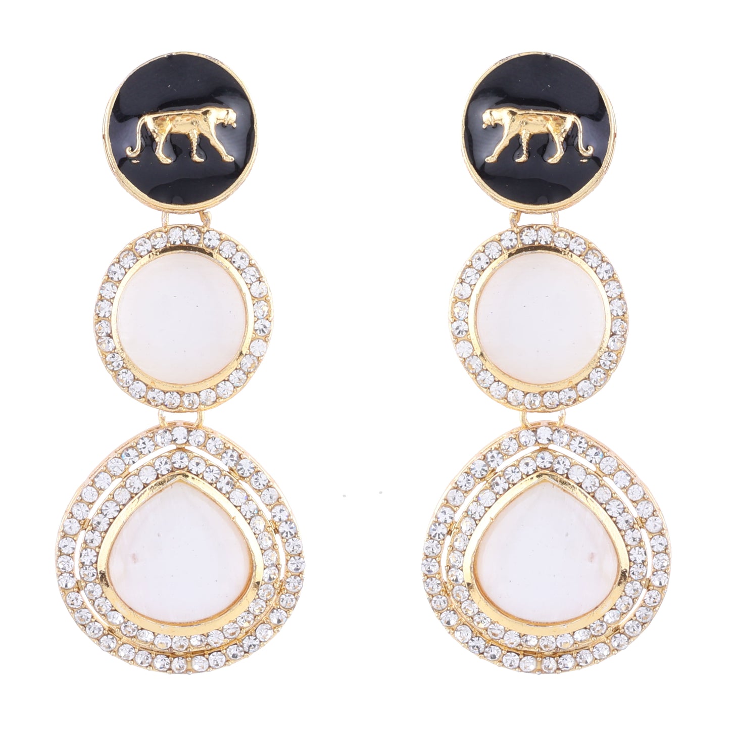 Ivory Anaira Designer Earring