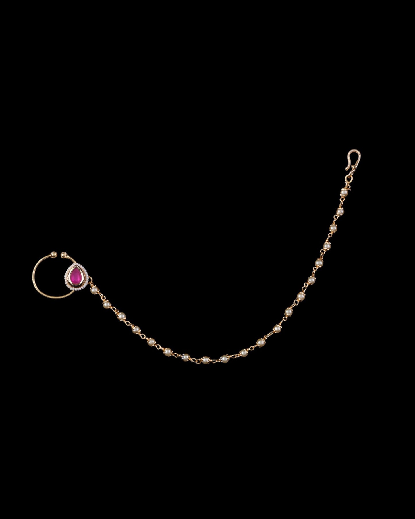 Ruby Anukrit Nath Non Pierced Nose Ring