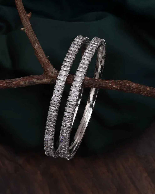 Silver Afshaa AD Bangle