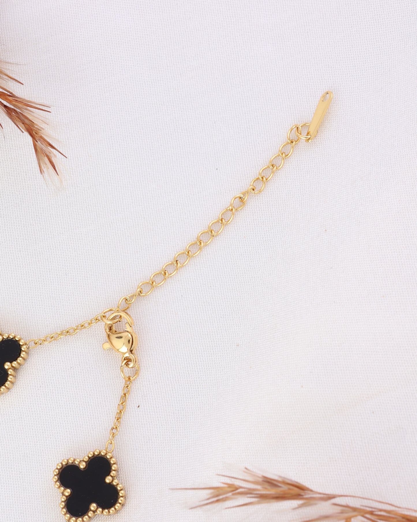 Black Yuna Anti Tarnish Bracelet