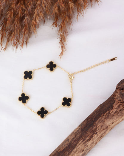 Black Yuna Anti Tarnish Bracelet