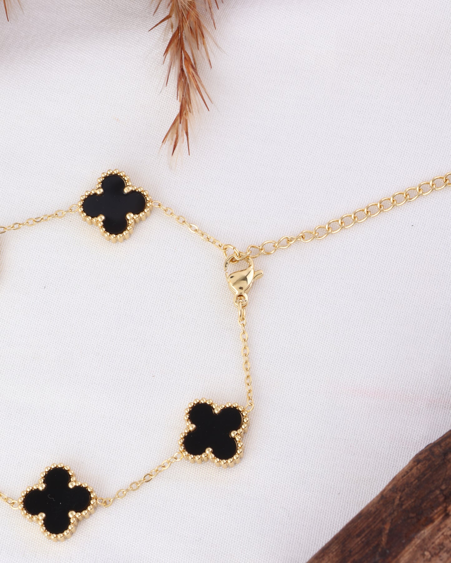 Black Yuna Anti Tarnish Bracelet