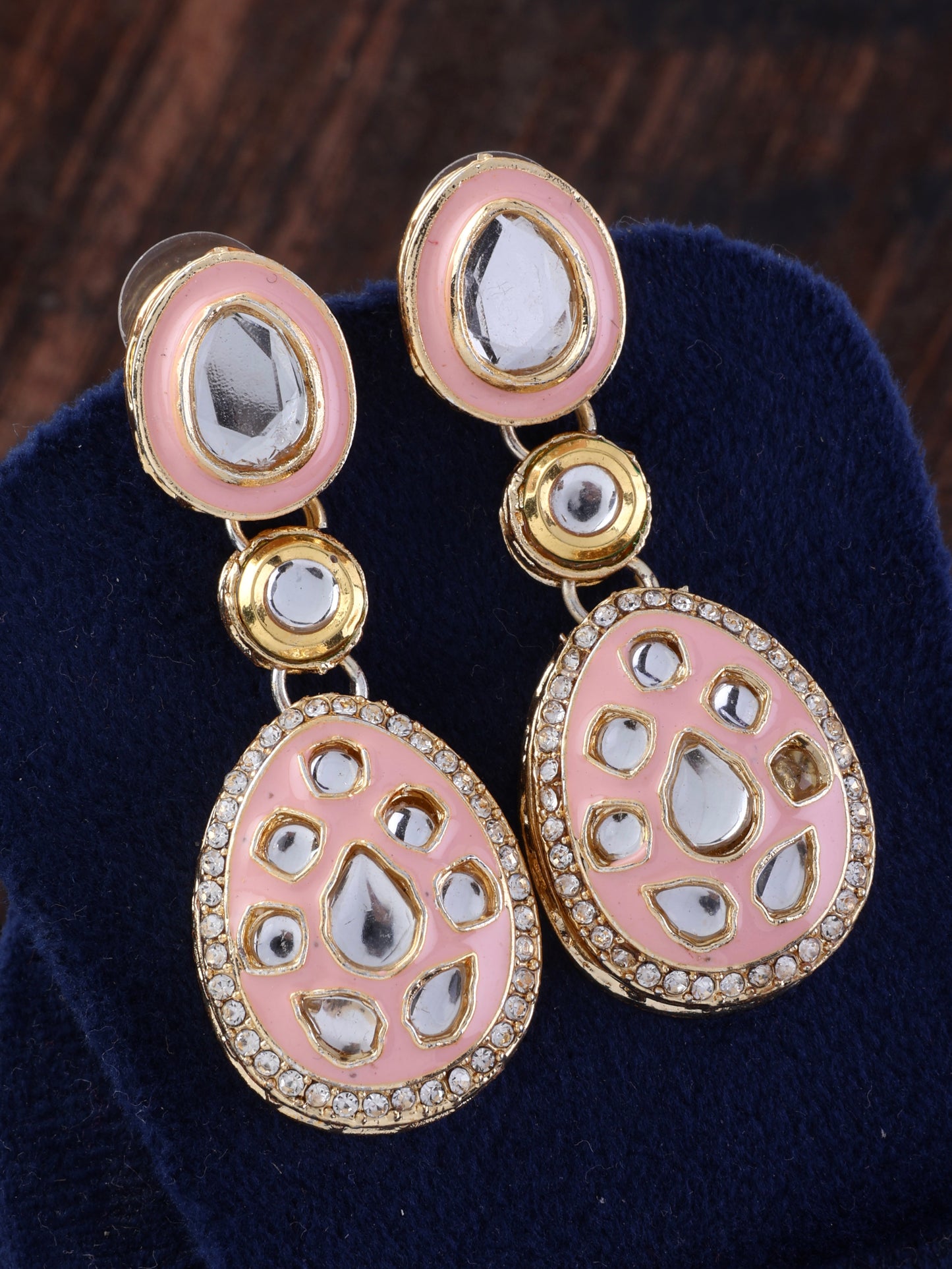 Blush Kuvar Meenakari Earring