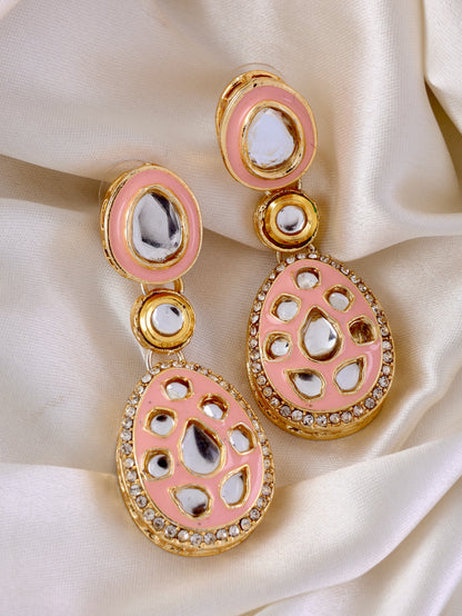 Blush Kuvar Meenakari Earring