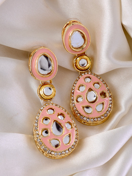 Blush Kuvar Meenakari Earring
