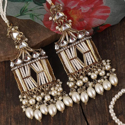 Pearl Agastya Designer Earring with Sahara